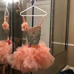 Girls dance costume ( only used one time)